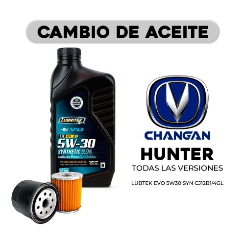 Cambio de aceite para Hunter (todas las versiones)