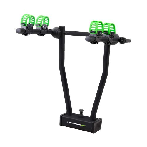 Portabicicletas para enganche americano para 2 bicicletas
